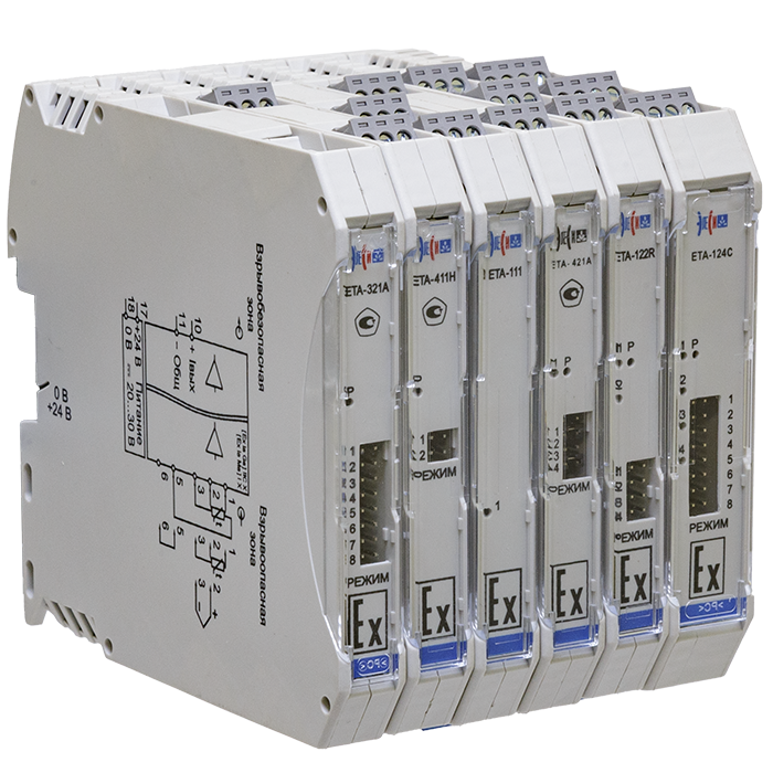 Барьеры искрозащиты активные ET и ETA