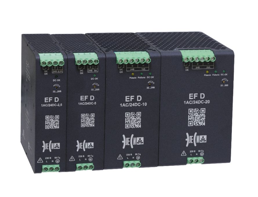 ИСТОЧНИКИ ПИТАНИЯ EF D