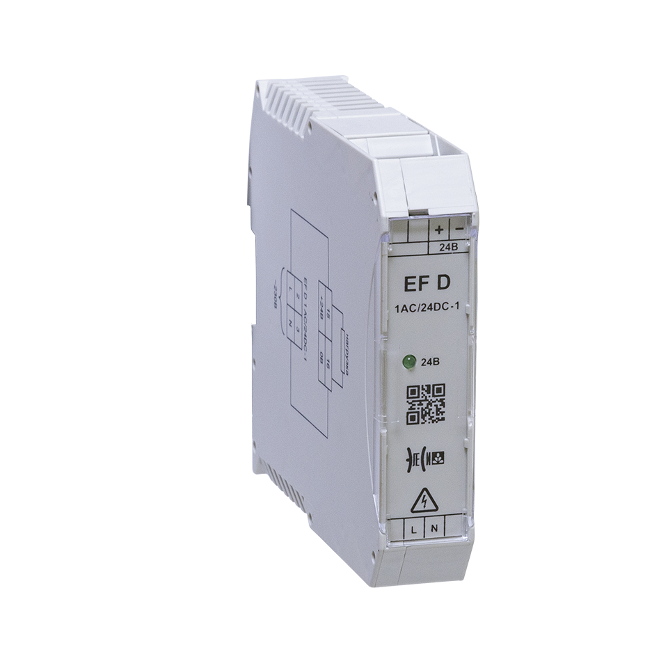 ВНЕШНИЙ ВИД EF D 1AC-24DC-1