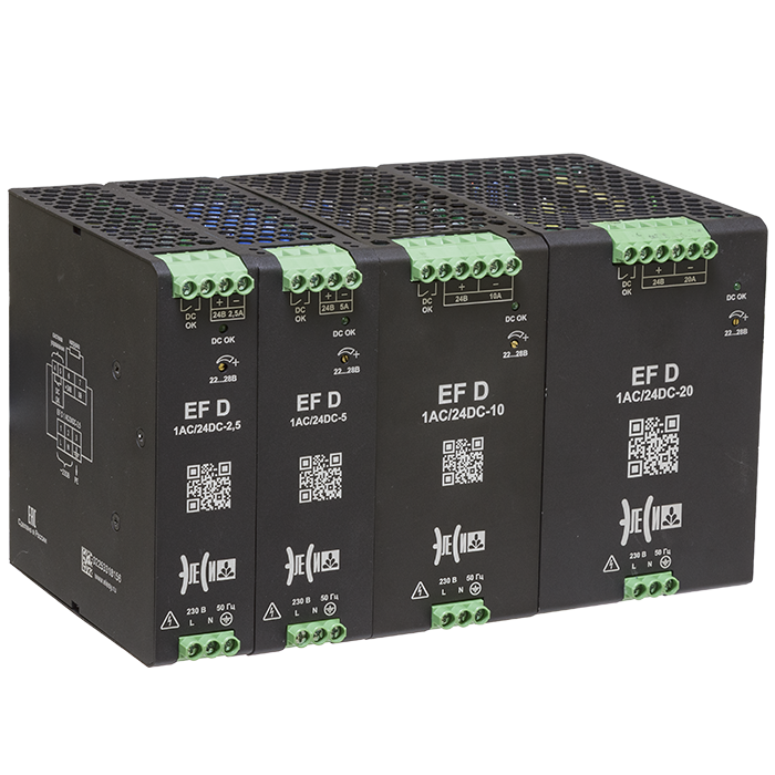 Источники питания AC/DC серии EF D