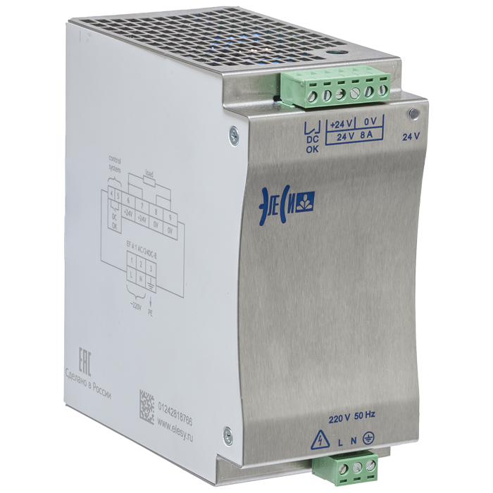 ВНЕШНИЙ ВИД EF А 1AC/24DC-8